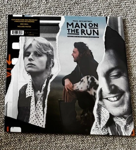 Paul Mccartney - Man on the Run 180 Gram Vinyl w/ Poster (NEW/SEALED)