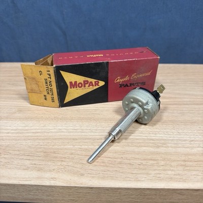 New Old Stock Single Speed Wiper Switch for 1962 Valiant & Lancer #2275565