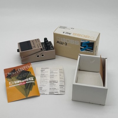 BOSS AW-3 Dynamic Wah Guitar Bass Effects Pedal w/ Original Box & Paperwork V8