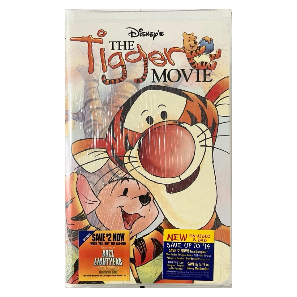 The Tigger Movie (VHS, 2000) Walt Disney Home Video - NEW SEALED - Image 2 of 4