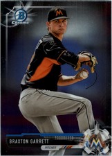 2017 Bowman Chrome Prospects #BCP33 Braxton Garrett - BB