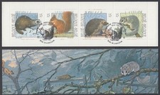 BELGIUM 1992 MAMMALS BOOKLET (4) USED (ID:431/D66631)