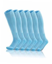 2T/3T/4T/5T Toddler To Youth Baseball/Softball Socks - 8-10 Years Baby Blue