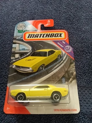 2020 MATCHBOX '70 PLYMOUTH CUDA MBX Highway 56/100 Yellow