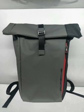 Porsche Roll-Top Backpack Waterproof, Large Capacity