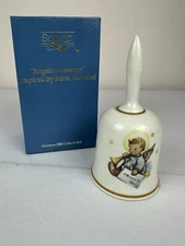 Schmid Christmas 1983 Collector Bell "Angelic Messenger" by Berta Hummel