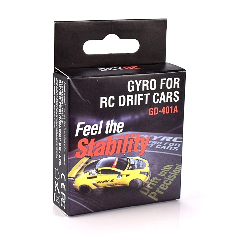 SkyRC GD-401A RC Drift Cars Aluminum Gyro 9 Preset Curves One-Touch Reverse PWM - Picture 8 of 10