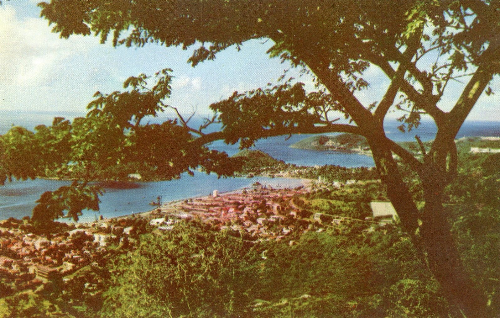 Charlotte Amalie, St. Thomas, Virgin Islands, 1952, UNP, VG --POSTCARD