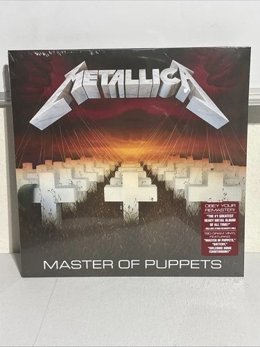 Metallica - Master of Puppets 180 gram vinyl LP NEW SEALED