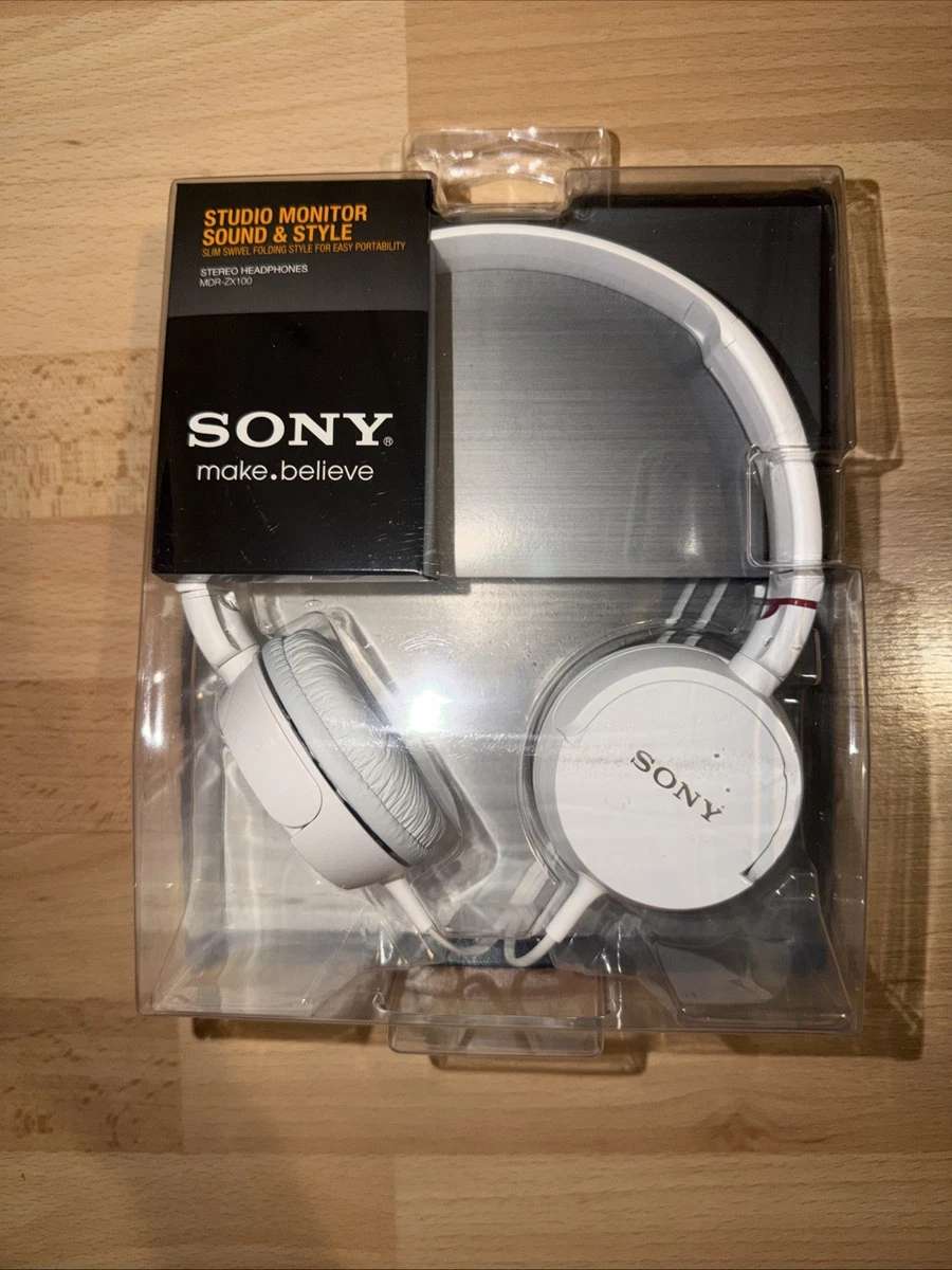 Sony MDR-ZX100 White Headphones for Sale | Shop New & Used