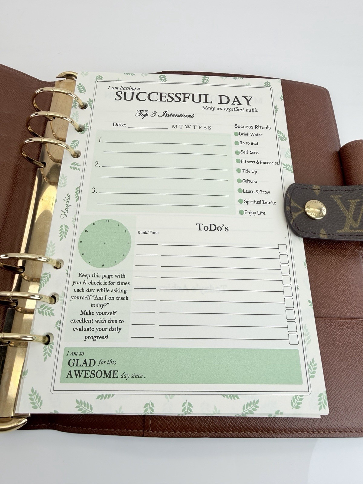 Louis Vuitton Monogram Large Ring Notebook Agenda… - image 17