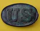 CIVIL WAR U.S. BELT BUCKLE " Puppy Paw "  Dug