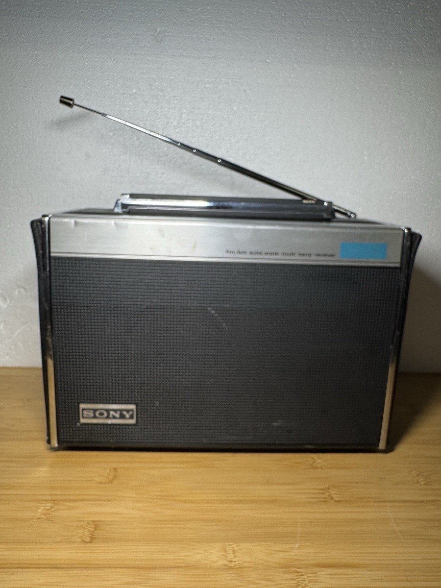 Vintage Sony CRF-5090 World Zone Multi-Band Radio - Earth Orbiter