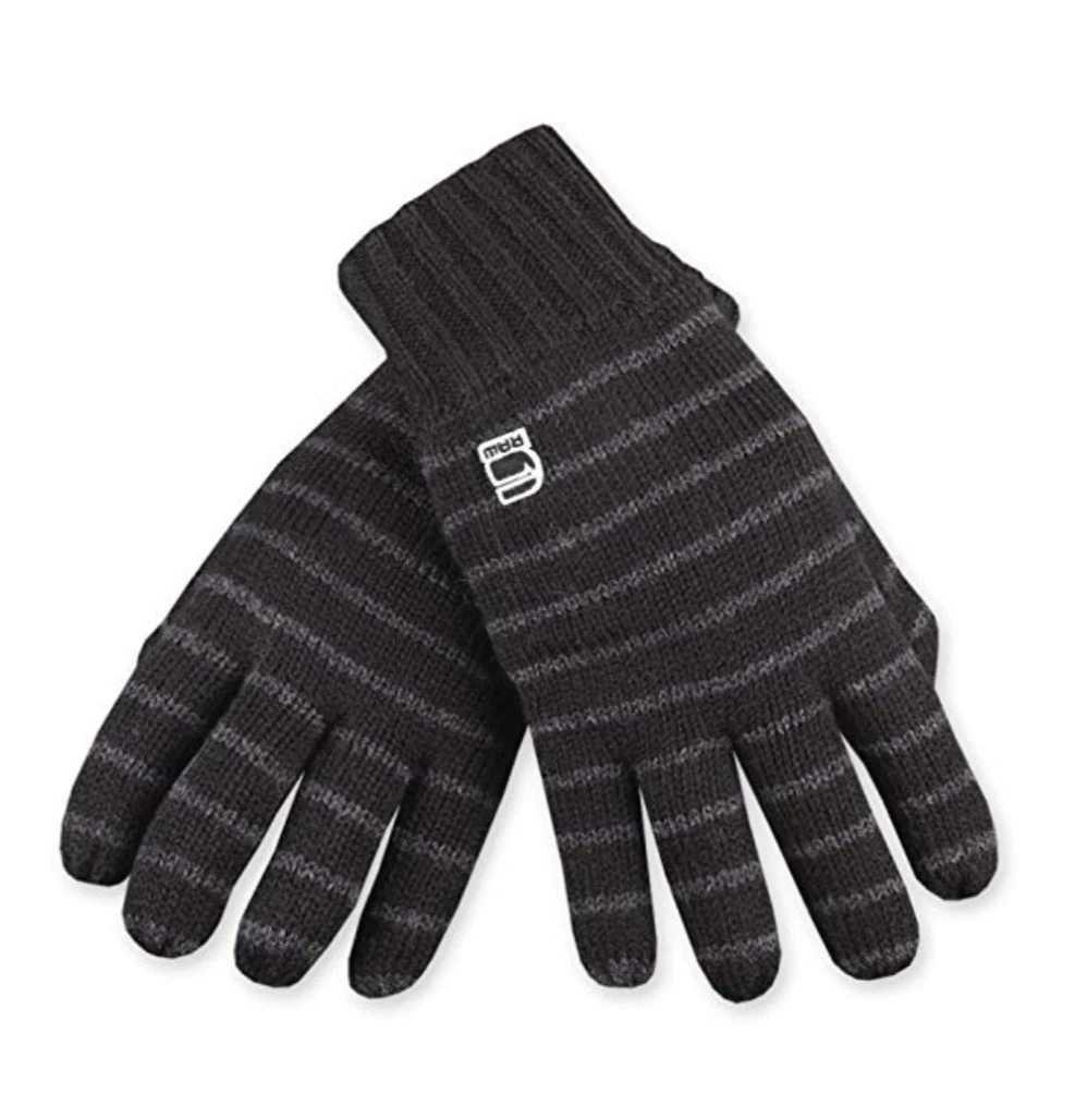 G Star Raw Correct Line Mens CL Justin Gloves in Solid Black Size M $65 BNWT