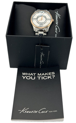 Kenneth Cole New York Classic Two-Tone Women's Quartz Watch 10019637 New