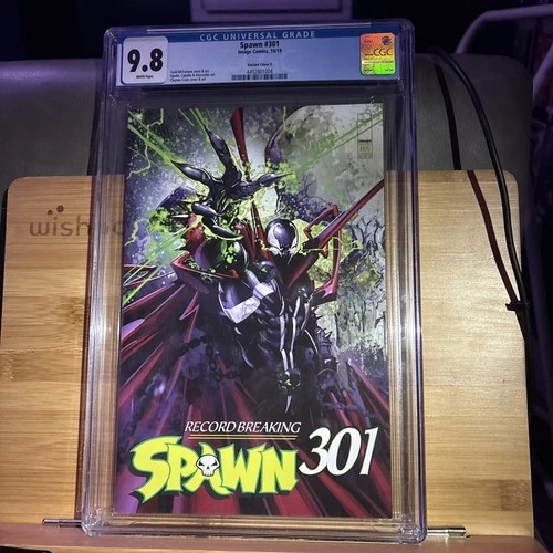 SPAWN #301 (CLAYTON CRAIN VARIANT) COMIC BOOK ~ CGC GRADED 9.8