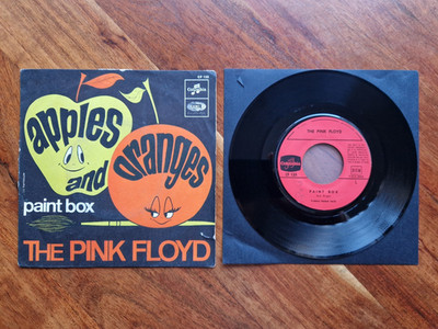 Pink Floyd Single 7'' Vinyl - Columbia   CF 135 - FR 1967 -  Apples And Oranges