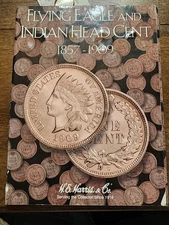 Partial Indian Head Cent Book Collection. 29 Coins Inside.