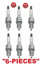 6 NGK Spark Plugs V-power OEM 2262 # ZFR5F11 for Acura Honda Mazda 3.0 3.2 3.5