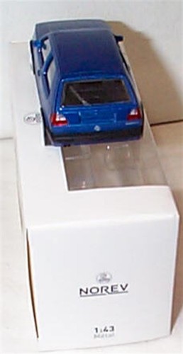 Volkswagen Golf GTI G60 1990 in Metallic Blue 1-43 scale new in box Norev - Picture 4 of 4