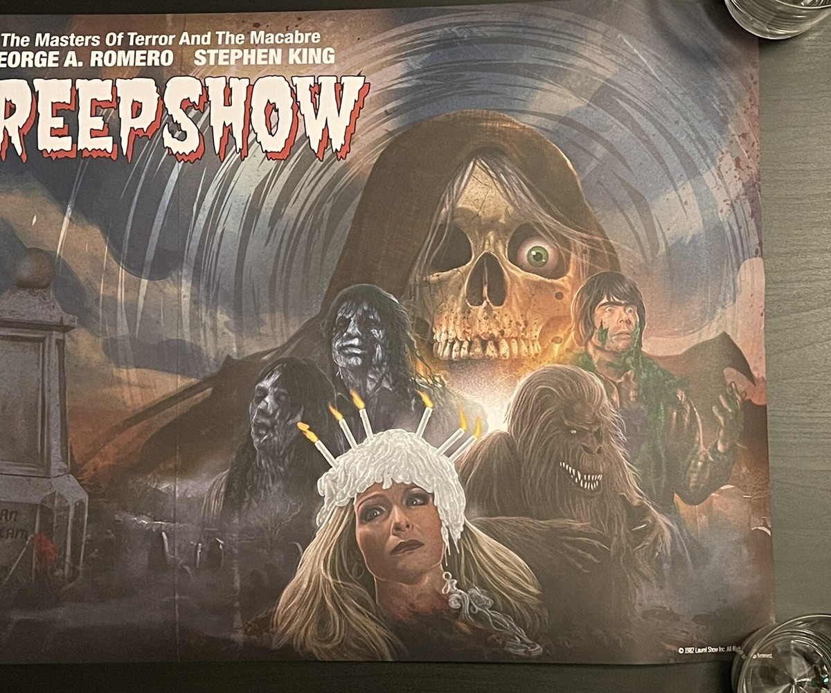 Scream Factory CREEPSHOW Lithograph Print Poster ONLY From Blu-ray