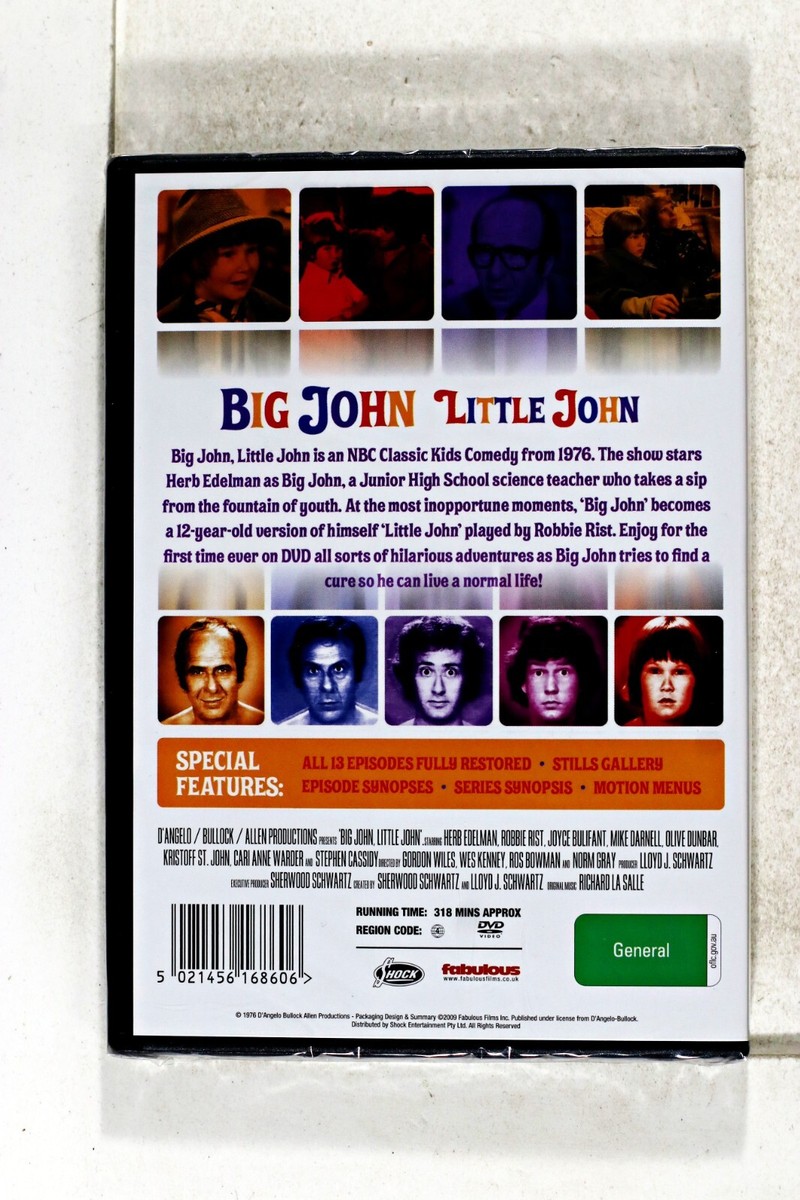 その他 Little John [DVD] Big John Little John-The Complete Series (DVD, 1976) for