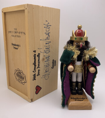 1998 Steinbach Nutcracker Tchaikovsky s Prince 5.5'' Signed Limited Ed w/ Box