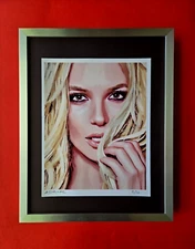 ALEXANDER DULAC Hand Signed Authentic Print | BRITNEY SPEARS Ltd.Ed. of 10 COA