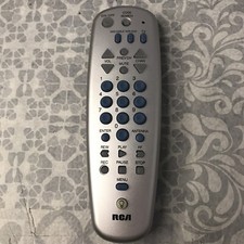 RCA 3 in 1 Universal Remote Control Silver Model RCU300TMS Tested