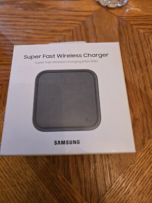 Official Samsung Wireless Super Fast Charger 15W Pad  EP-P2400TBEGUS Authentic