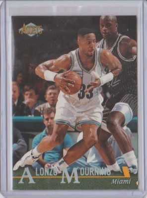1996 Classic Assets #26 Alonzo Mourning Miami Heat
