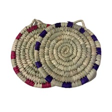 Untersetzer Tajine aus Korbgeflecht handgeflochten aus Marokko