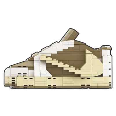 3D Printed Sneaker Bricks Building Puzzle Kit | Shoe Brick | Sneakerhead Gifts