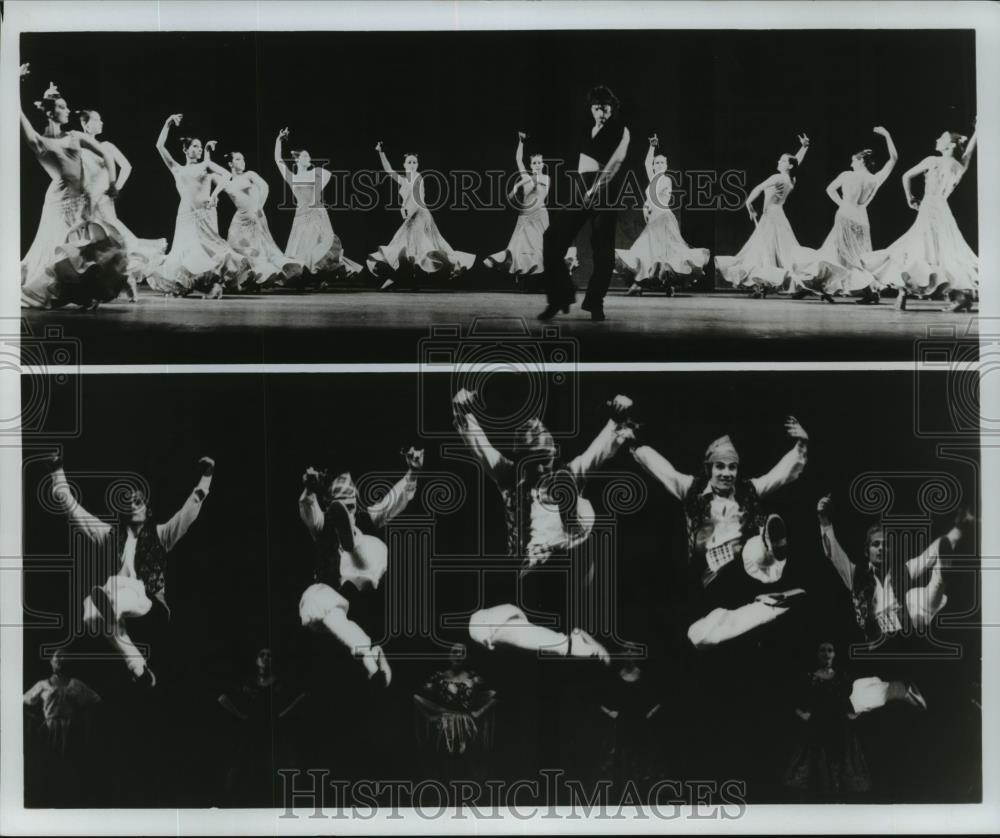 Foto de prensa 1976 Ballet Nacional Festivales de España, Cabreru, Madrid
