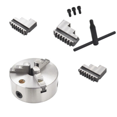 K11-160 Lathe Chuck 6Inch 3 Jaw Chuck Metal Lathe Chuck Self