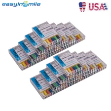 20pks Endo K-Files Easyinsmile Dental Root Canal File Hand Use 25mm #6-80