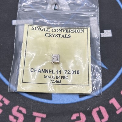 Grand Wing Servo. GWS. X'Tal / Micro Crystal. Channel 11 72.465