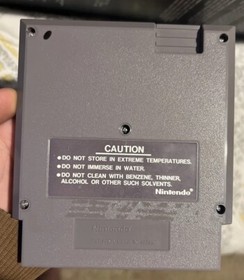 Nintendo NES 1985 Duck Hunt Matte Sticker Seal 1st Run Test Market CIB RARE!