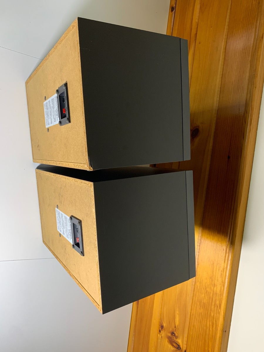 Vintage Retro 1980s 80s Bookshelf 3-Way Speakers MITSUBISHI