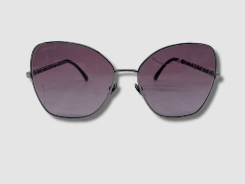 $1625 Chanel 4274-Q 108/S1 Women Silver Butterfly Gradient Sunglasses  59-16-135