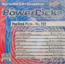 SC3421 POP ROCK SOUND CHOICE KARAOKE LOT WA