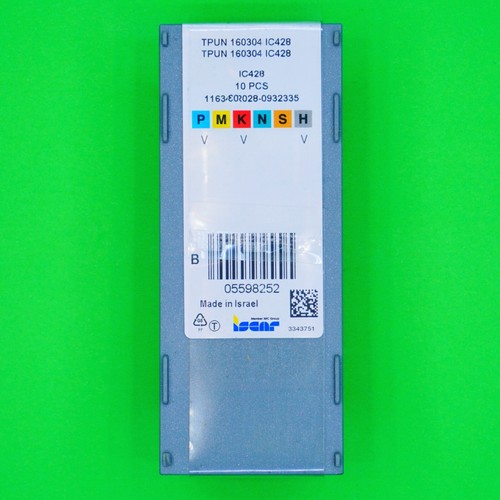 WSP Klemmhalter ISCAR Ø 20mm S20R CTFPL-16 NEU + ISCAR TPUN WSP 10 Stück NEU - Bild 7 von 8