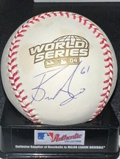 BRONSON ARROYO  BOSTON RED SOX  2004 WORLD SERIES  SIGNED OML BASEBALL
