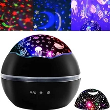 Night Light for Kids Star Projector Fun Gift for Children Boy Girl Men Women Bab