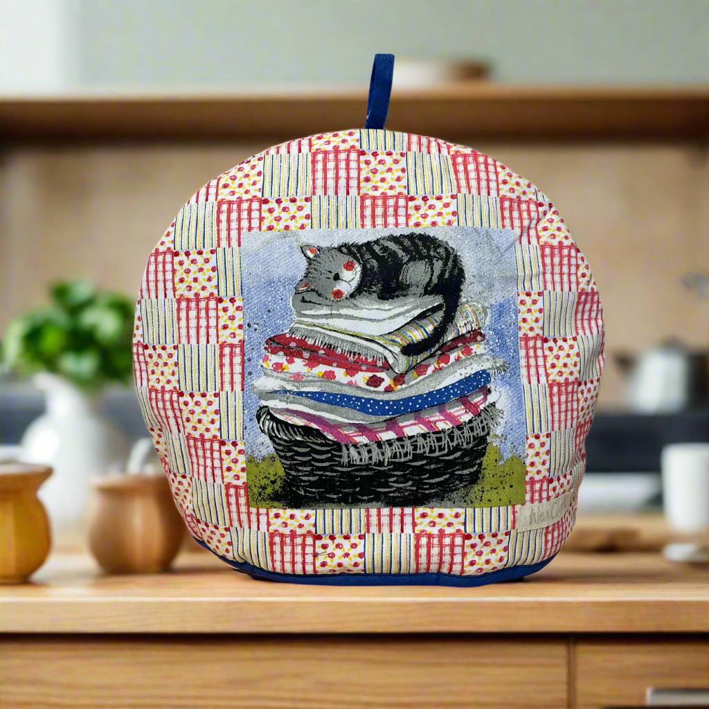 Cat Tea Cosy Large Alex Clark Laundry Basket Teapot Cover Tea Cosies Gift Cats