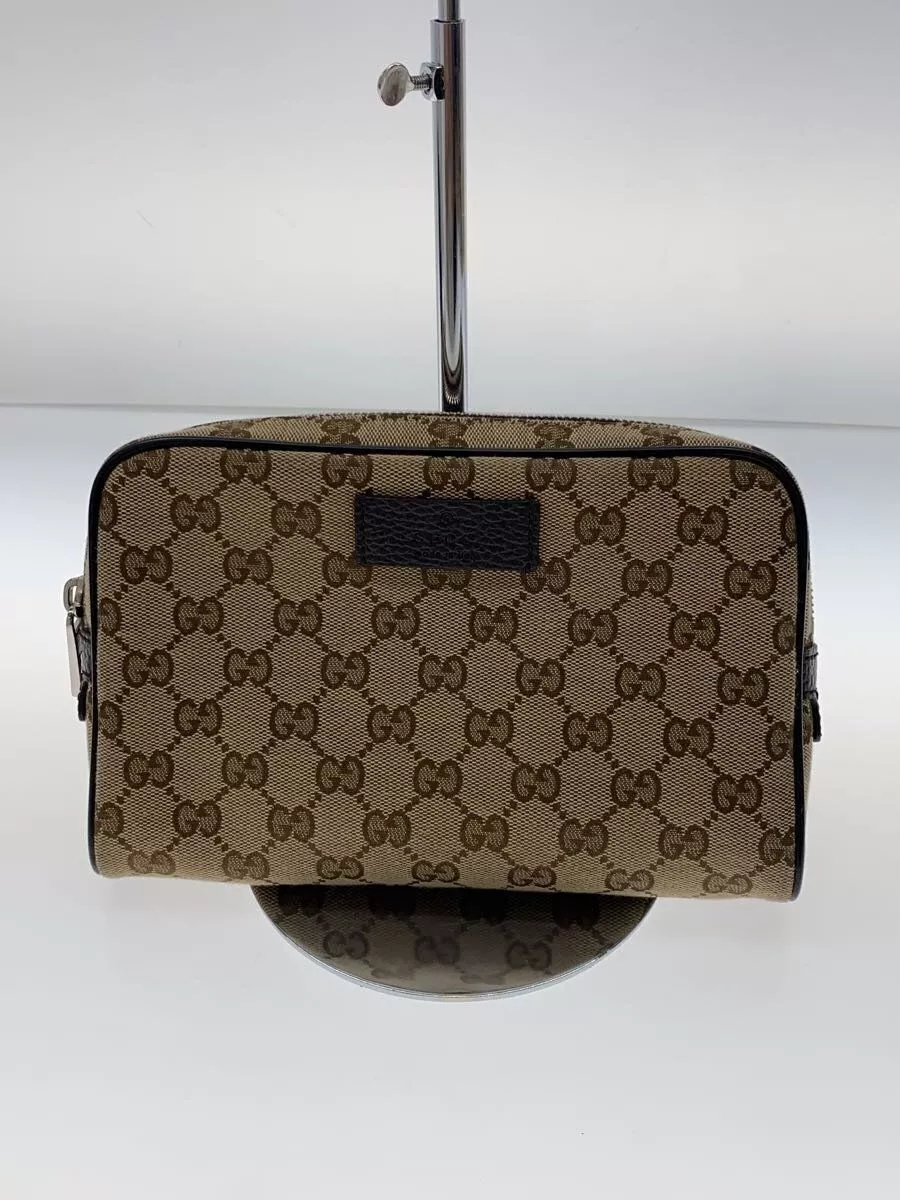 Sac taille GUCCI GG toile marron 449174 occasion