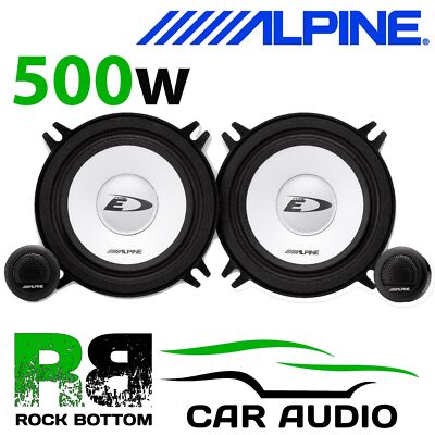 ALPINE SXE-1350S 13cm 500 Watts Car- Van Mids Tweeter