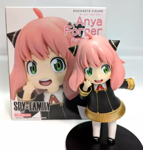 Spy Family Figure Anya Forger Puchieete 5.1" TAITO Game Prize Anime Gift New