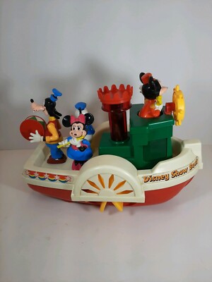 1981ビンテージ　DISNY show Boat 1981 Playworld Toys Disney Show Boat Complete Not Working