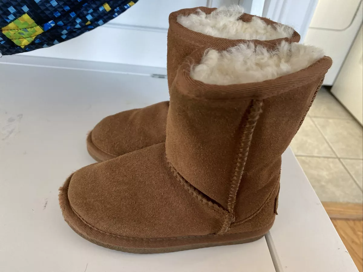 Brown clearance sheepskin boots
